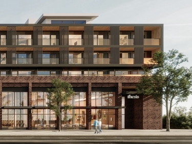 Thesis - Condos neufs, Condo � vendre: Studio/loft, < 300&nbsp;000 $