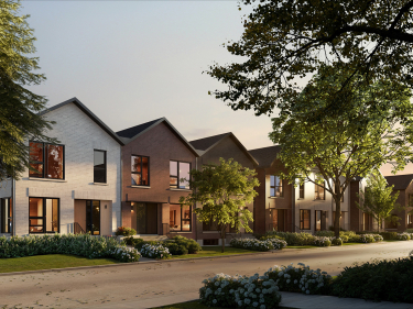 Village Lacey Green  | Terrains et maisons de ville � Kirkland - Maisons neuves dans Villeray En inscription avec Piscine � Sainte-Barbe: Studio/loft