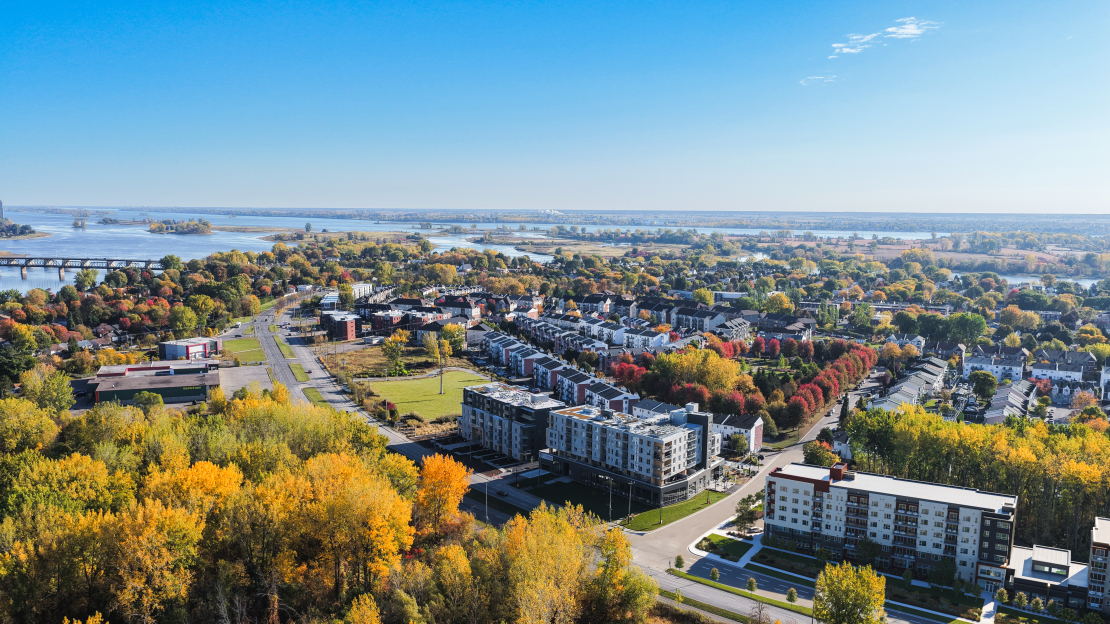 Le MileBrook : Habitations locatives tout inclus et commerces de proximit� � Pointe-aux-Trembles image-0
