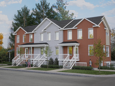 Le Leblanc - Condos neufs  Brossard En occupation dans le Quartier des lumires (Montral): 1 chambre