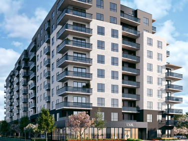 Exal de la Concorde - Location neuve � Richelieu � NDG avec stationnement int�rieur: Studio/loft